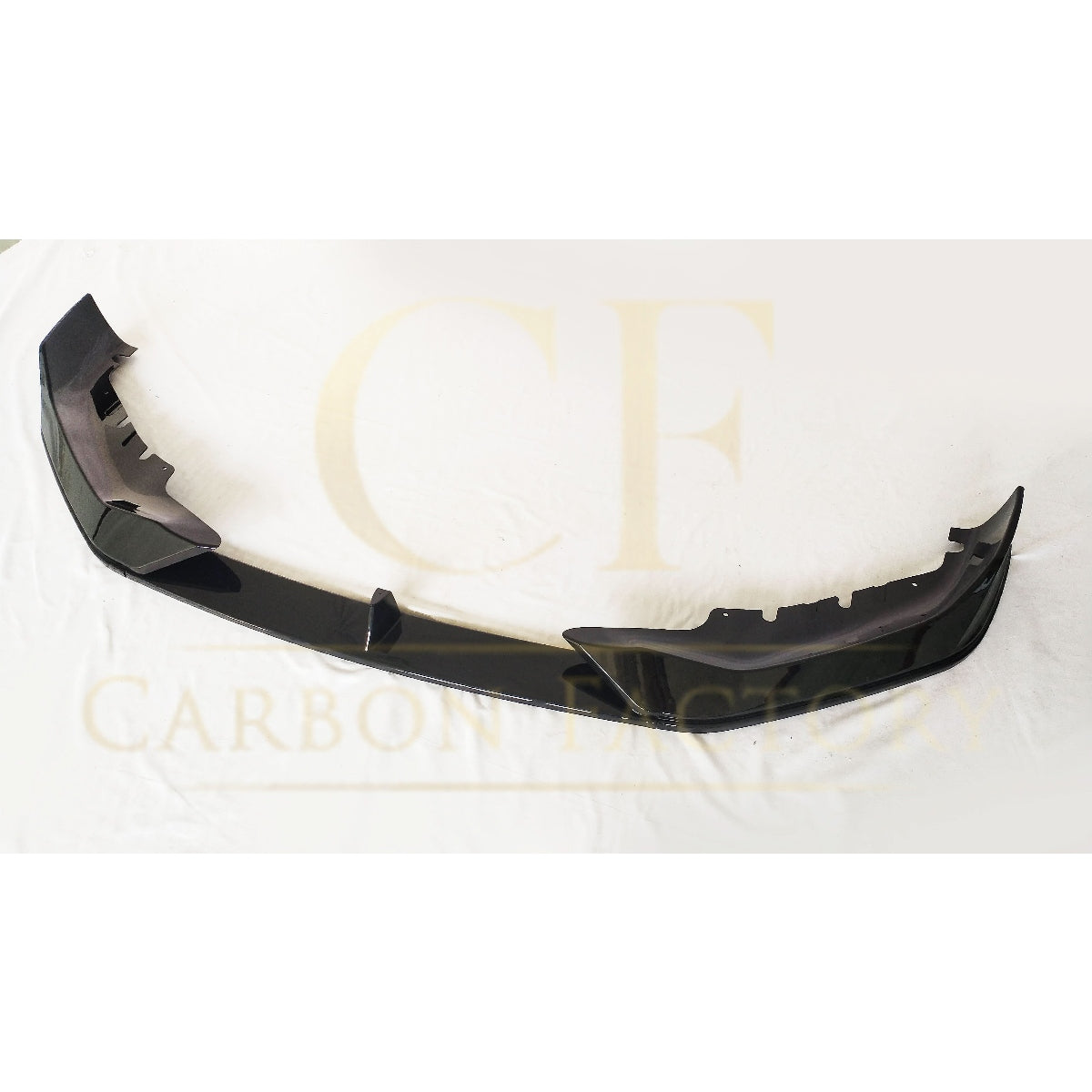 AC Style Gloss Black Front Splitter for BMW G30 G31 5 Series LCI 21-24
