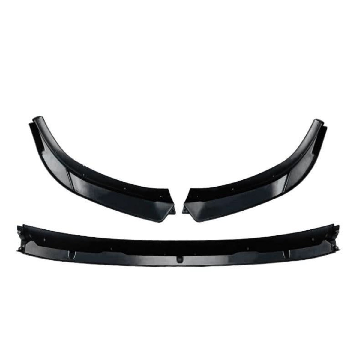 MP Style Gloss Black Front Splitter for BMW U11 X1 Standard model 2022-Present - Carbon Factory