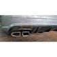 AMG Style Carbon Fibre Rear Diffuser for Mercedes Benz W204 C63 & C Class Pre-Facelift 07-10