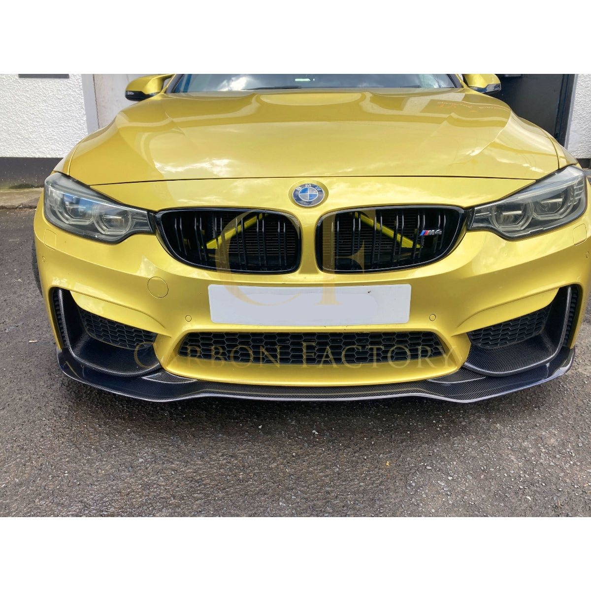PSM Style Carbon Fibre Front Splitter for BMW F80 M3 F82 F83 M4 14-20 - Carbon Factory