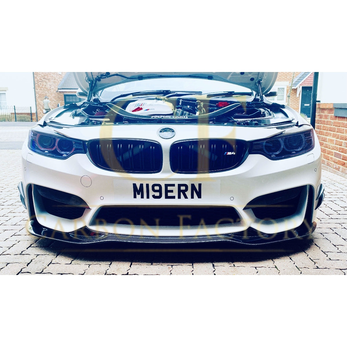 PSM Style Carbon Fibre Front Splitter for BMW F80 M3 F82 F83 M4 14-20 - Carbon Factory