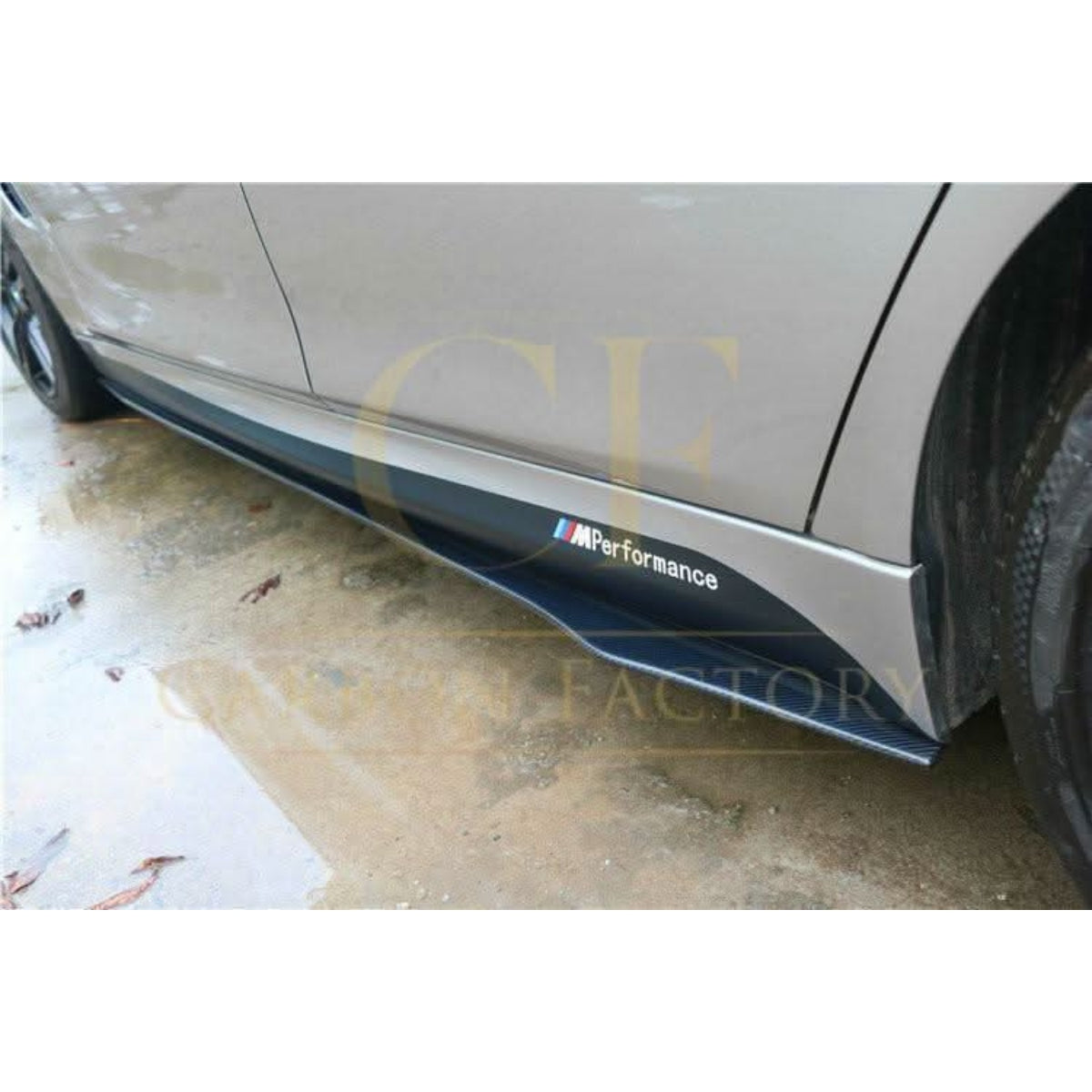 A Style Carbon Fibre Side Skirts 204CM for BMW F32 F33 F36 4 Series 14-20 - Carbon Factory
