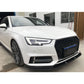 C Style Carbon Fibre Front Splitter for Audi A4 B9 S Line & S4 15-19