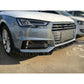 V Style Carbon Fibre Front Splitter for Audi A4 B9 S Line & S4 15-19