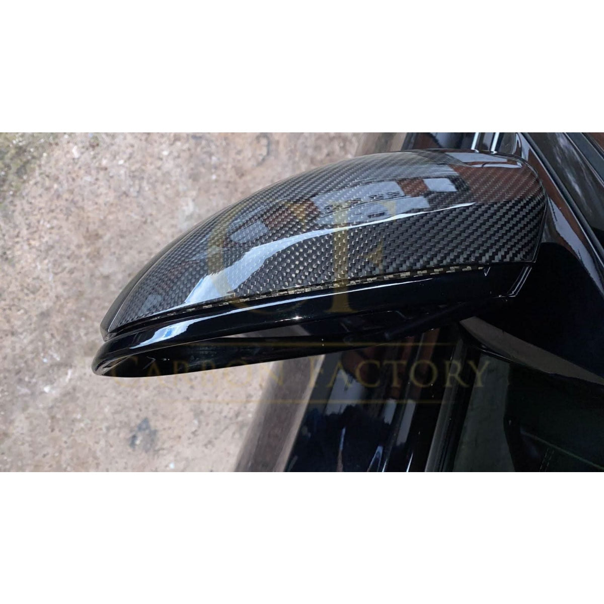 Mercedes Benz W205 W213 W253 W222 Pre-preg Carbon Fibre Replacement Mirror Covers by Carbon Factory - Carbon Factory
