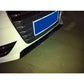 P Style Carbon Fibre Front Splitter for Audi A4 B8.5 Non S Line 13-15 - Carbon Factory