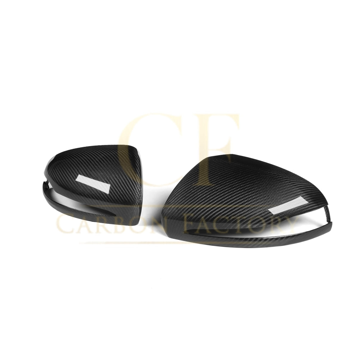 Mercedes Benz W205 W213 W253 W222 Pre-preg Carbon Fibre Replacement Mirror Covers by Carbon Factory - Carbon Factory