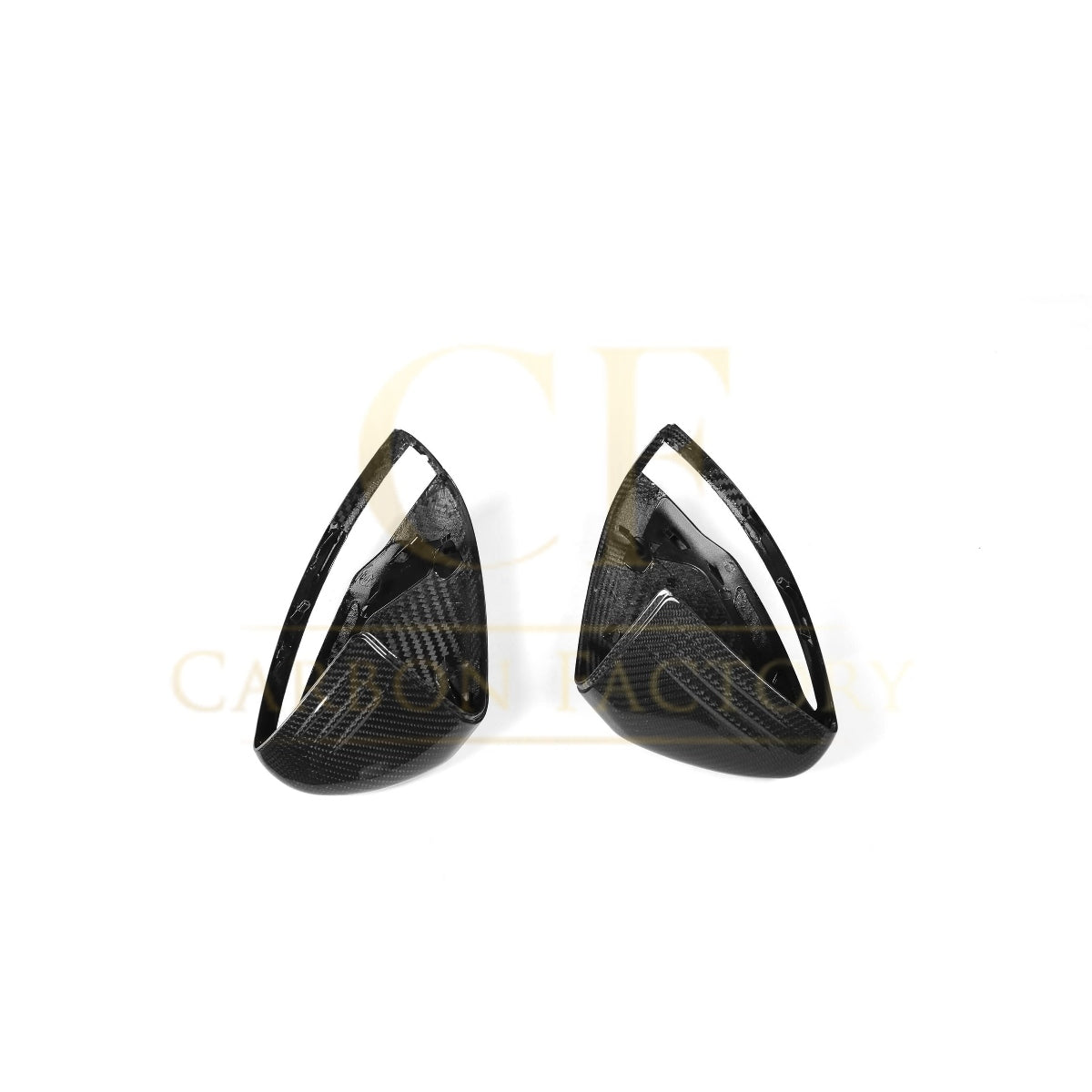 Mercedes Benz W205 W213 W253 W222 Pre-preg Carbon Fibre Replacement Mirror Covers by Carbon Factory - Carbon Factory