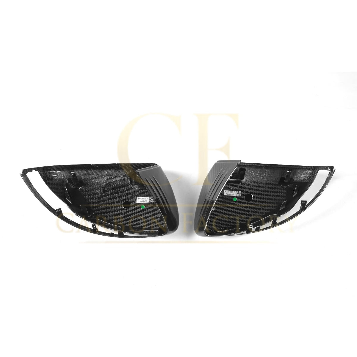 Mercedes Benz W205 W213 W253 W222 Pre-preg Carbon Fibre Replacement Mirror Covers by Carbon Factory - Carbon Factory