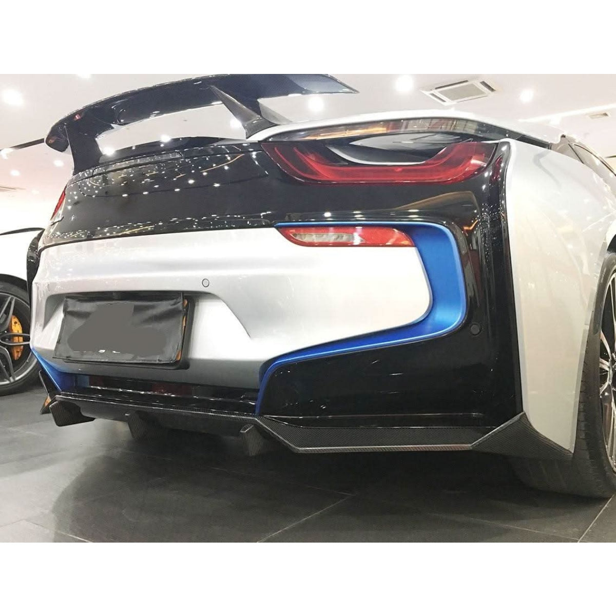 Carbon Fibre Rear Diffuser for BMW i8 14-18 - Carbon Factory