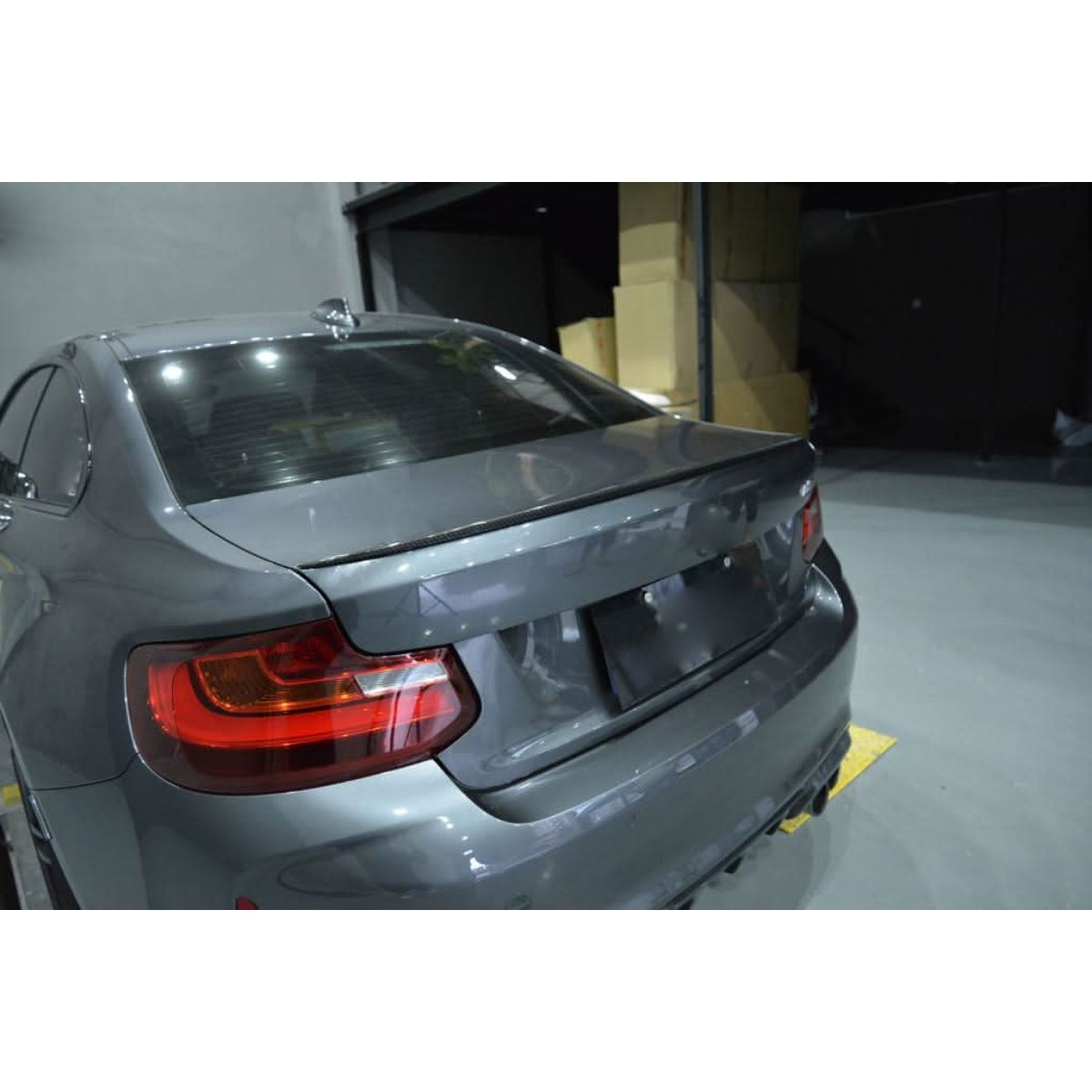 CF Style Carbon Fibre Boot Spoiler for BMW 2 Series F22 F87 M2 13-21