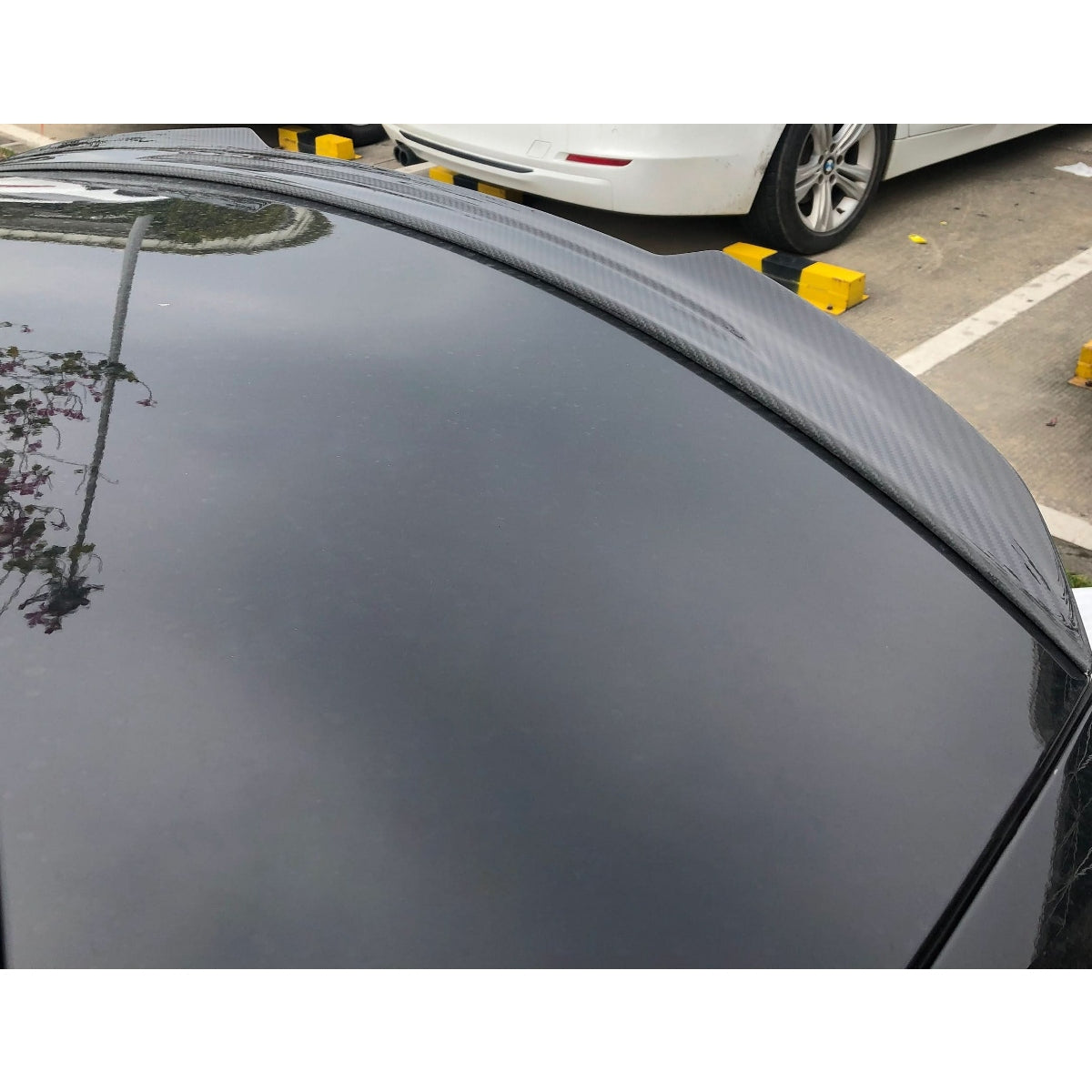 X Style Pre-Preg Carbon Fibre Boot Spoiler for Mercedes Benz W223 S Class Saloon 19-Present - Carbon Factory