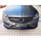 FD Style Carbon Fibre Front Splitter for Mercedes Benz W205 C Class C43 2 Door 15-18