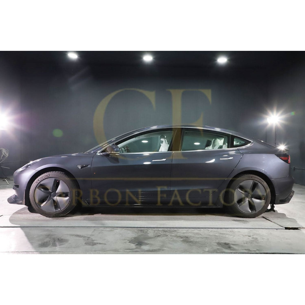 OEM Style Carbon Fibre Side Skirts for Tesla Model 3 16-23 - Carbon Factory