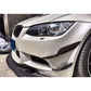 Carbon Fibre Front Bumper Canards 4 Pcs for BMW E90 E92 E93 M3 07-13