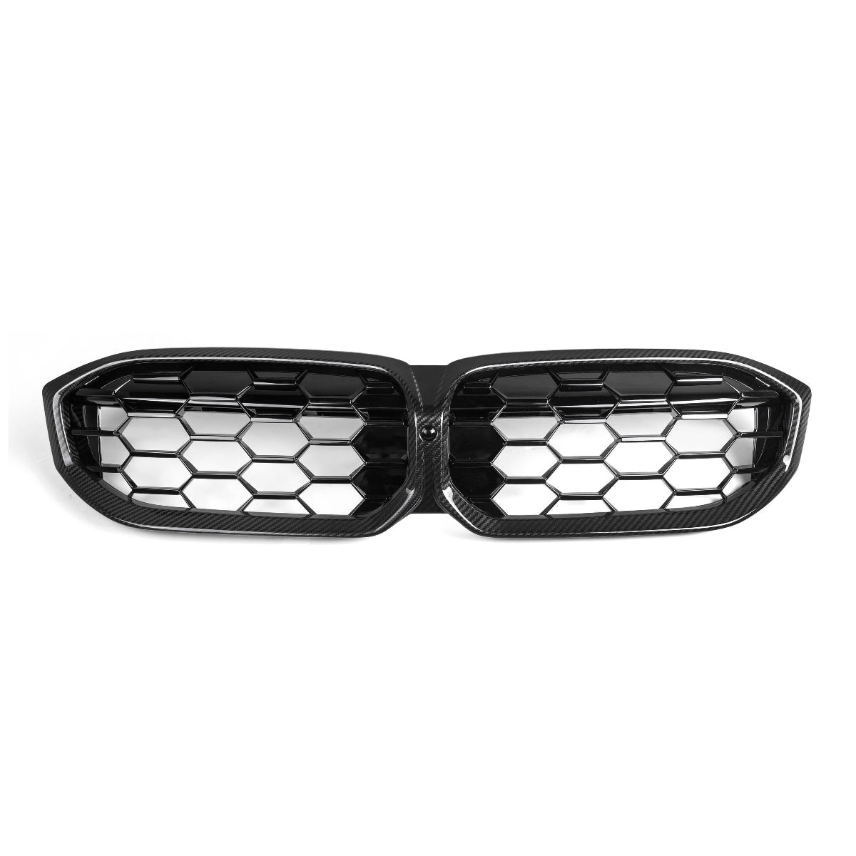 Diamond Style Pre-Preg Carbon Fibre Front Grille for BMW G20 G28 3 Series LCI 22-24