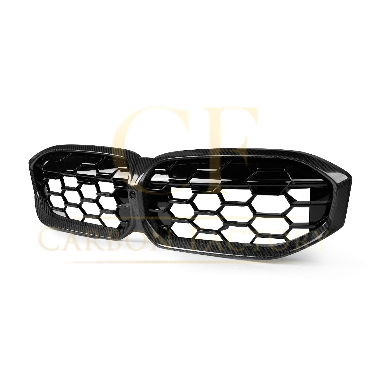 Diamond Style Pre-Preg Carbon Fibre Front Grille for BMW G20 G28 3 Series LCI 22-24