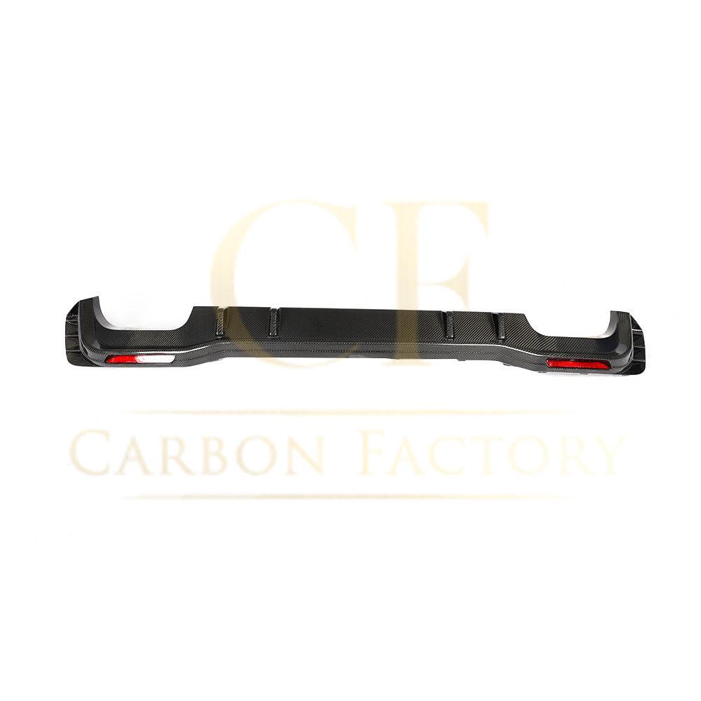 Audi 4K A7 S Line S7 V Style Carbon Fibre Rear Diffuser 19-22-Carbon Factory