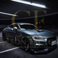 Audi 8S TTRS MK3 AB Style Carbon Fibre Front Splitter 15-18-Carbon Factory