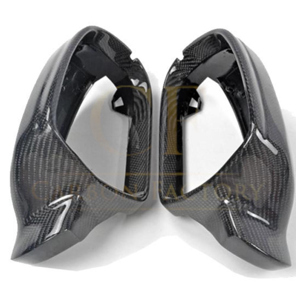 Audi B8 B8.5 A5 Replacement Carbon Mirror Covers 10-16-Carbon Factory
