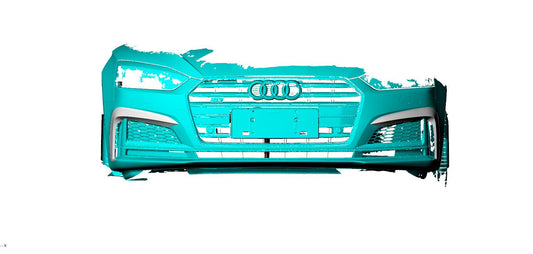 Audi B9 A5 S Line & S5 K Style Carbon Fibre Front Bumper Trims 17-19-Carbon Factory