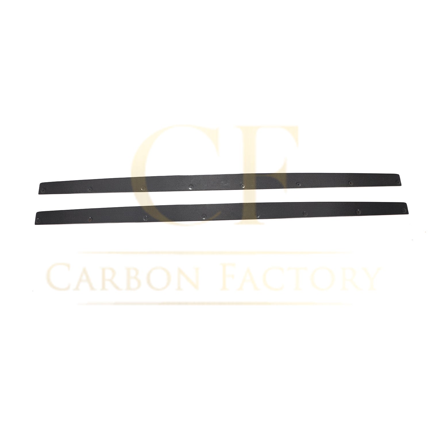 Audi C7 RS6 V Style Carbon Fibre Side Skirt 13-18-Carbon Factory