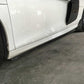Audi R8 Gen 1 Carbon Fibre V Style Side Skirt 08-14-Carbon Factory