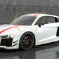 Audi R8 V10 Gen 2 Carbon Fibre Rear Bumper Side Extension 15-19-Carbon Factory