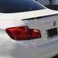 BMW 5 Series F10 inc M5 Carbon Fibre Boot Spoiler M Performance Style 10-17-Carbon Factory