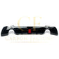 BMW E90 E91 3 Series LED Style Gloss Black Rear Diffuser Dual Exhaust 05-13-Carbon Factory