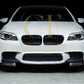 BMW F10 M5 Carbon Fibre Front Splitter Covers 10-17-Carbon Factory
