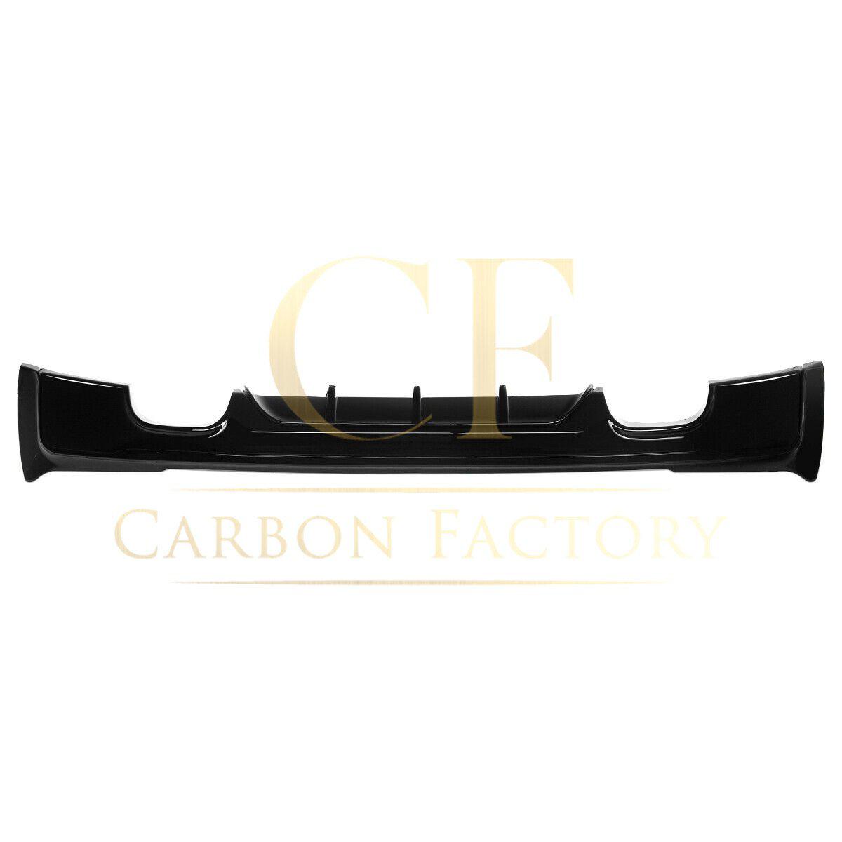 BMW F22 2 Series M Sport M Performance Style Gloss Black Rear Diffuser Quad Exhaust 14-Present-Carbon Factory