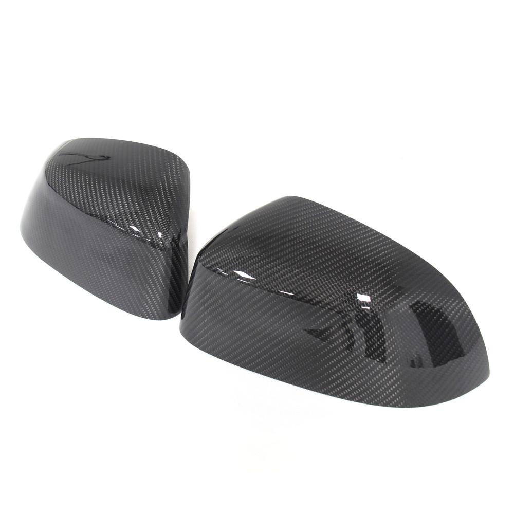 BMW F25 X3 F26 X4 F15 X5 F16 X6 OEM Style Carbon Fibre Replacement Mirror Covers 14-18-Carbon Factory