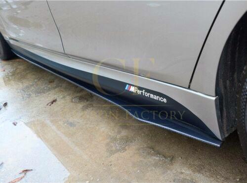 BMW F32 F33 F36 4 Series M Performance Style Carbon Fibre Side Skirt 14-20-Carbon Factory