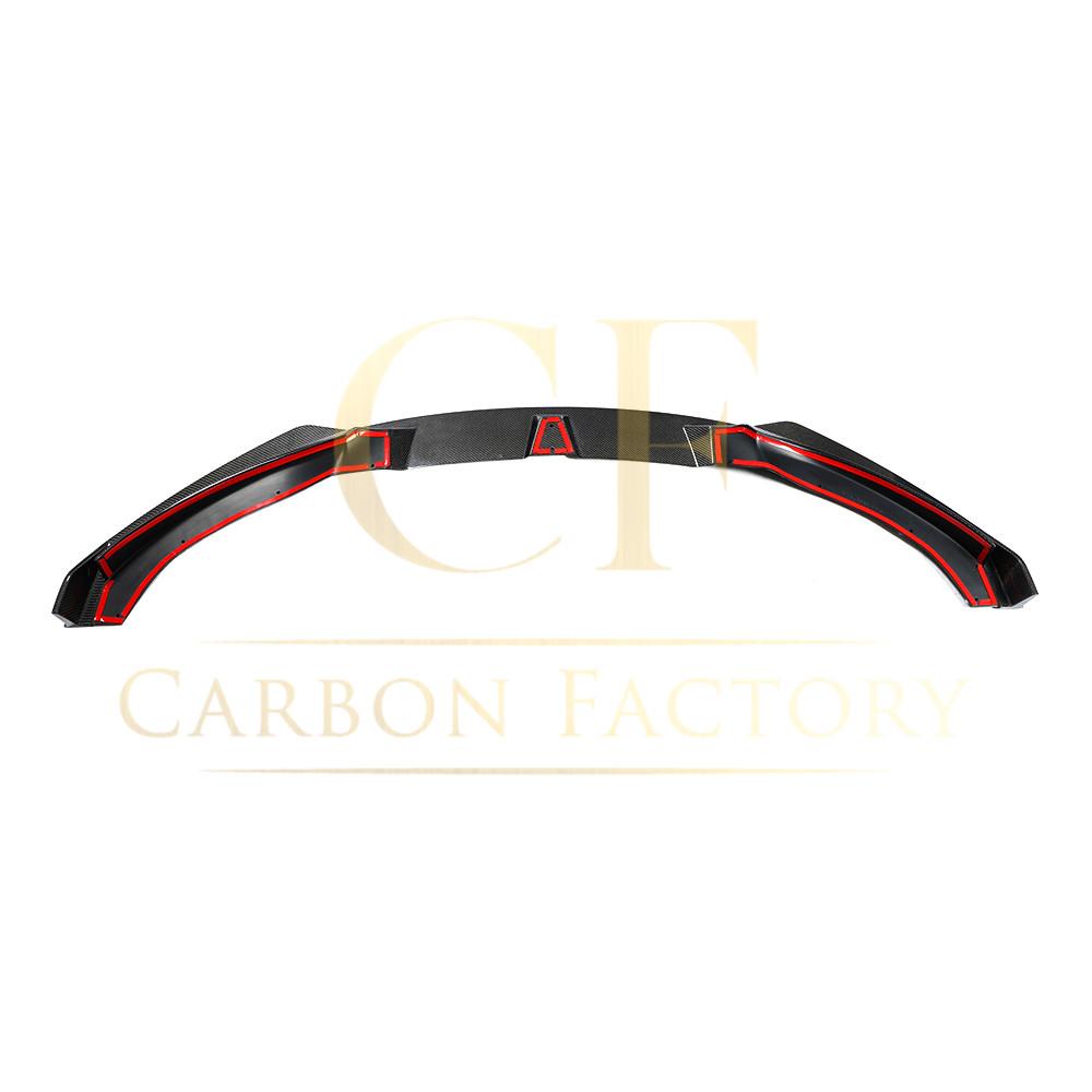 BMW F32 F33 F36 4 Series V Style Carbon Fibre Front Splitter 14-20-Carbon Factory