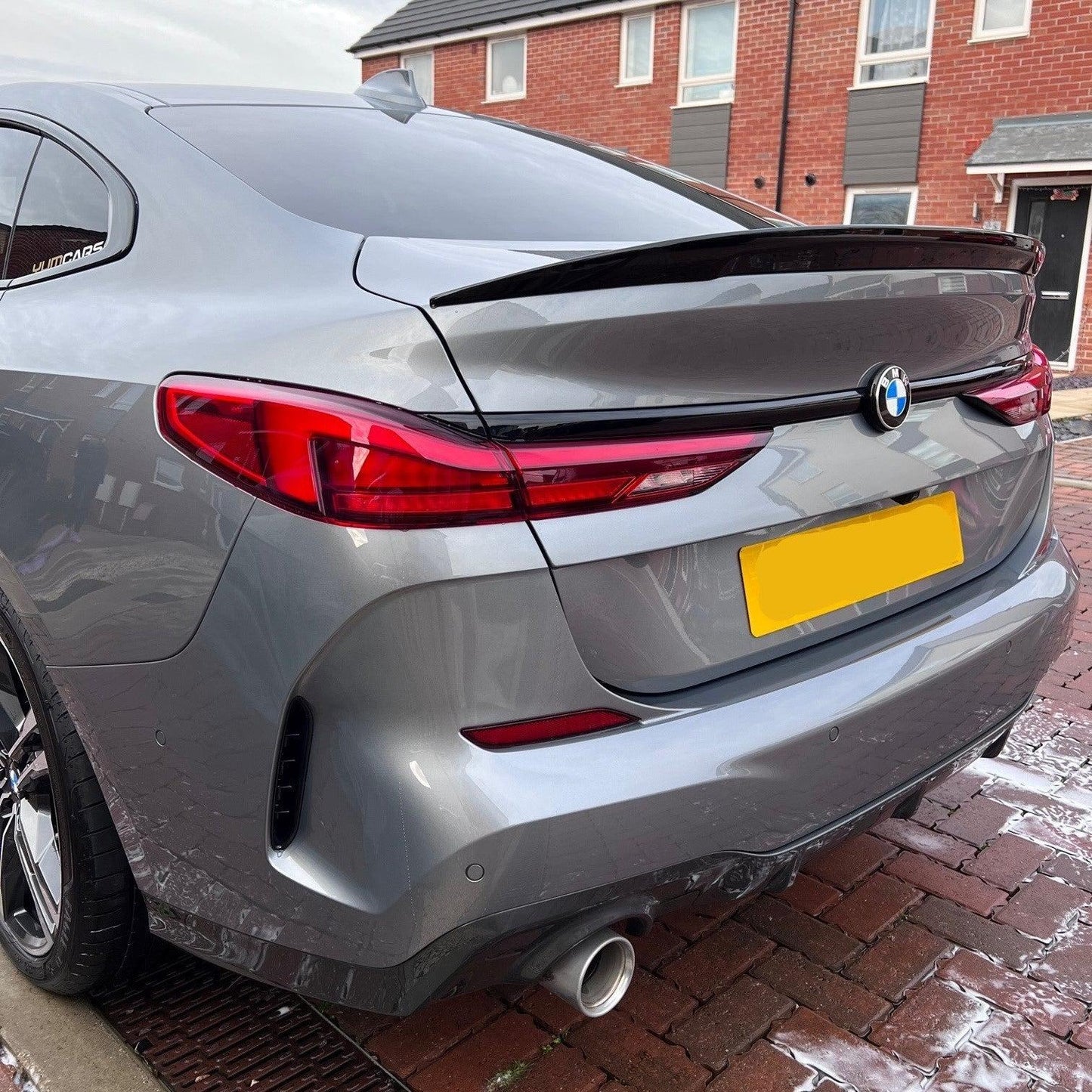BMW F44 2 Series M Performance Style Gloss Black Boot Spoiler 21-Present-Carbon Factory