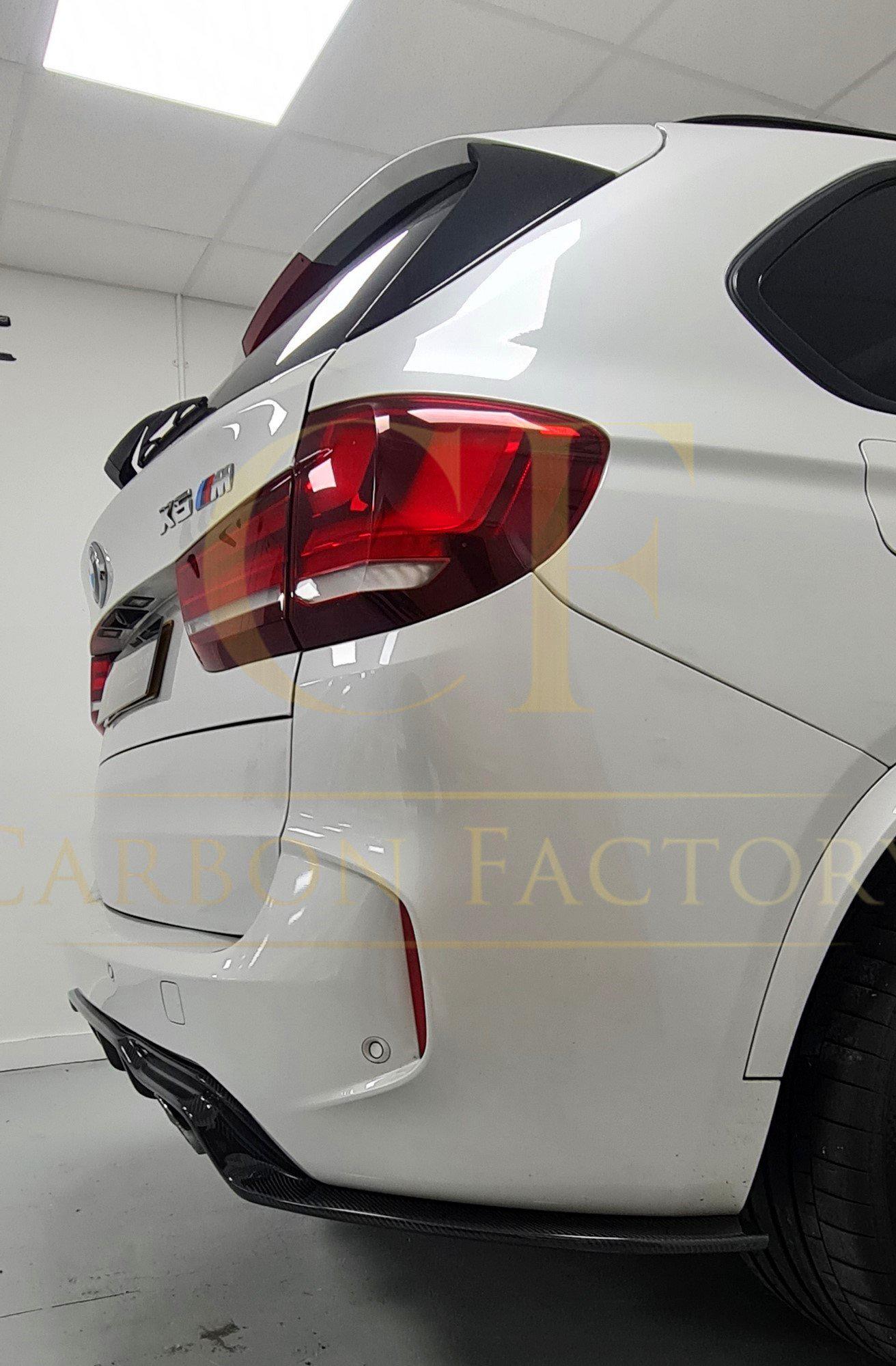 BMW F85 X5M F86 X6M 3D Style Carbon Fibre Rear Diffuser 16-Present-Carbon Factory