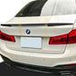 BMW G30 5 Series inc F90 M5 M Performance Style Gloss Black Boot Spoiler 17-Present-Carbon Factory