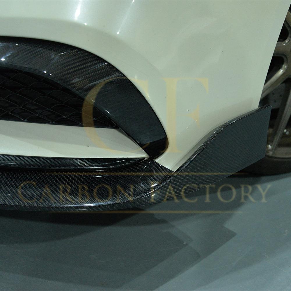 Mercedes Benz C218 CLS Brabus style Carbon Fibre Front Splitter 15-18-Carbon Factory