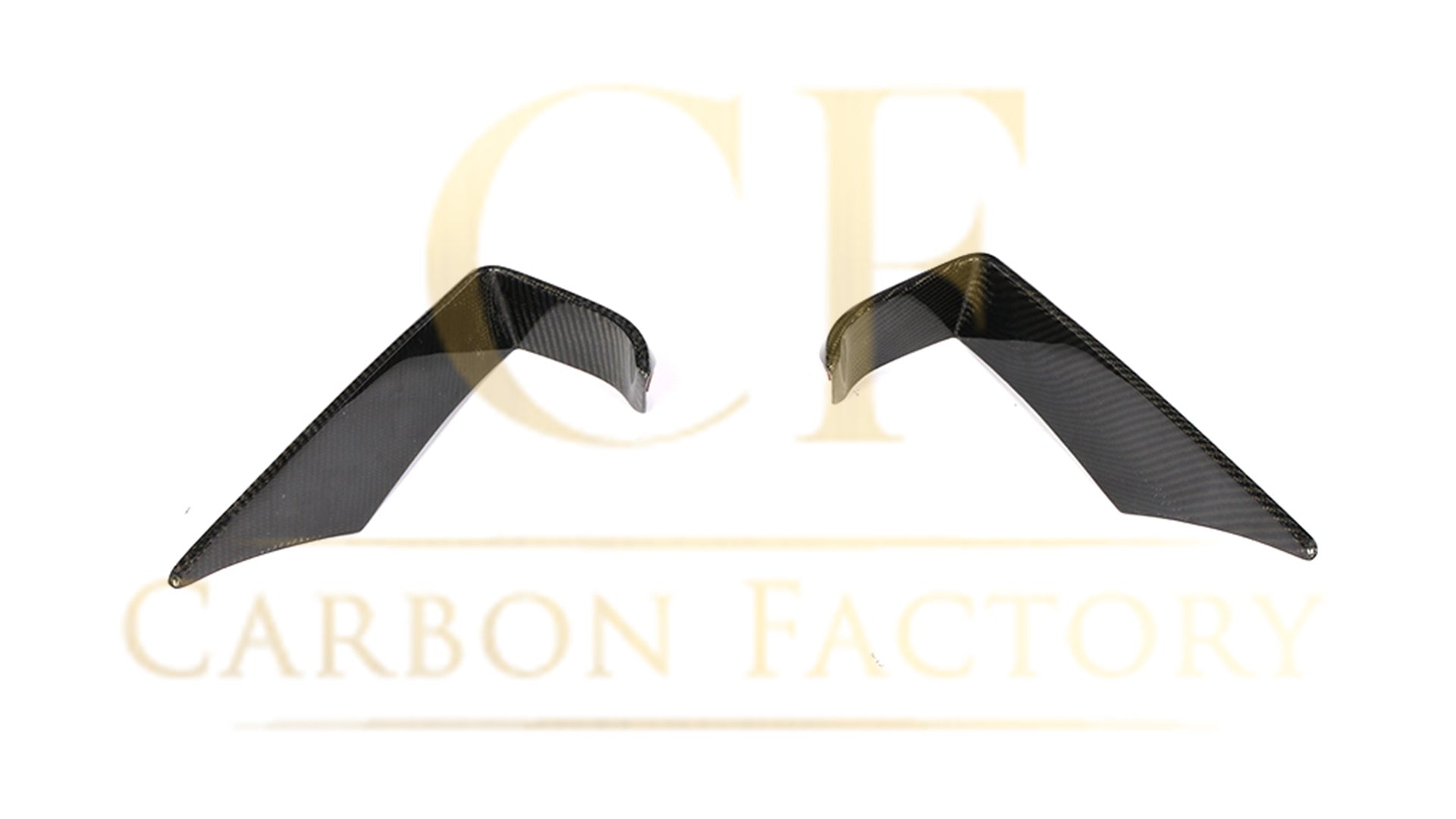 Mercedes Benz SLS AMG Style Carbon Fibre Front Side Trims 10-14-Carbon Factory