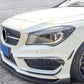 Mercedes Benz W117 CLA Carbon Fibre Front Canards Sets 13-16-Carbon Factory