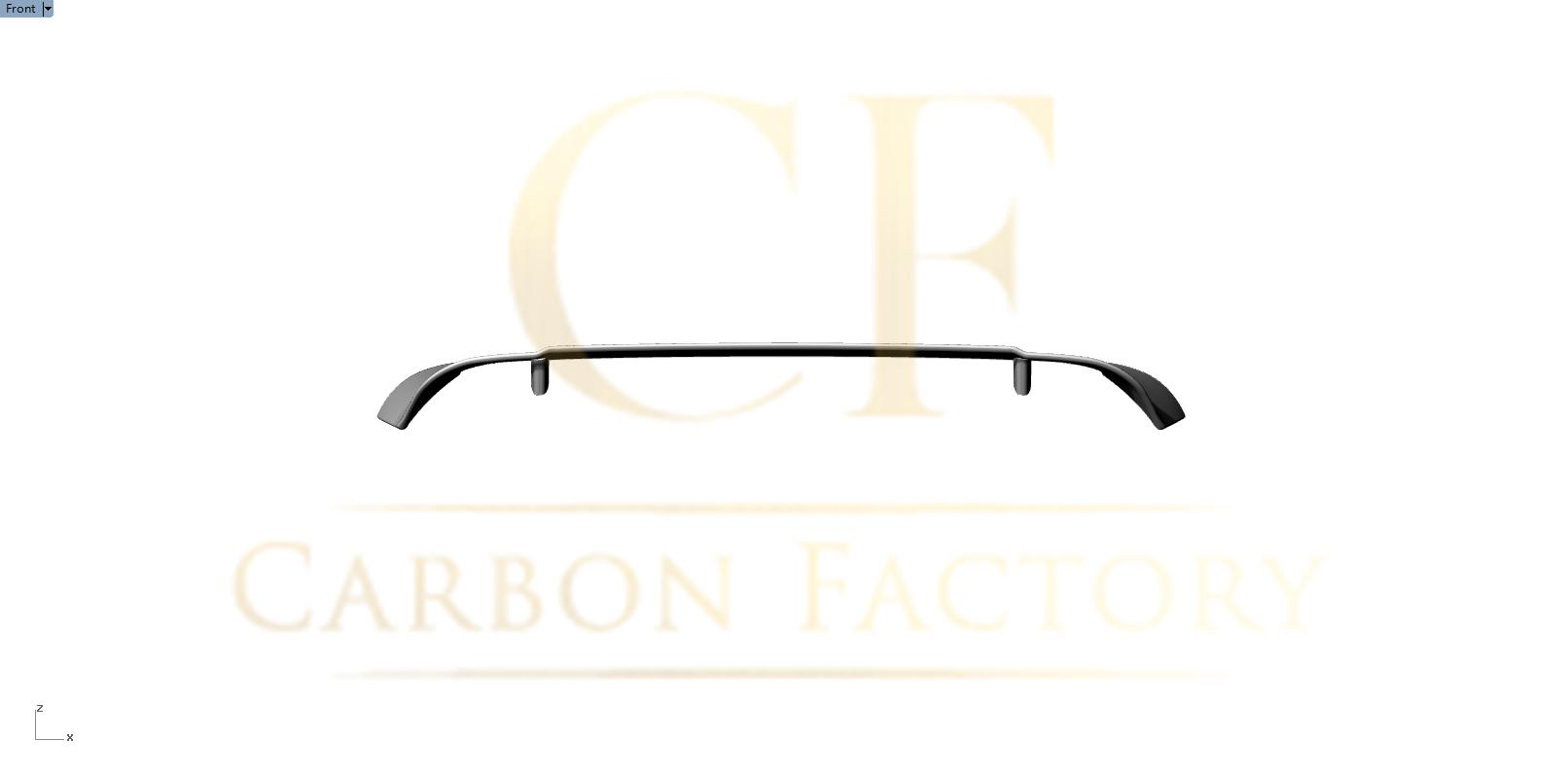 Mercedes Benz W292 GLE SUV Carbon Fibre Roof Spoiler 20-Present-Carbon Factory