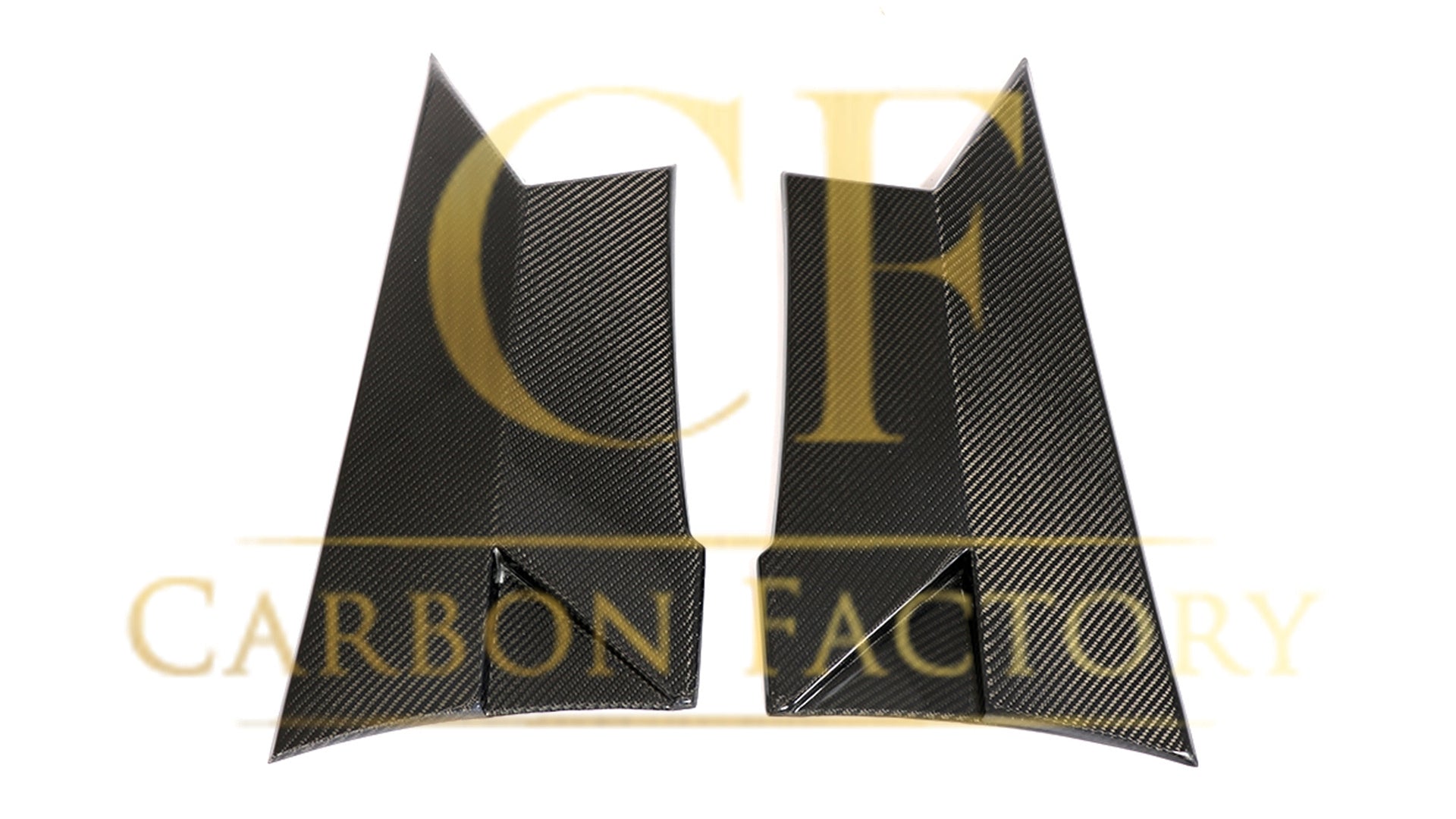 Mercedes W205 C63 C63s Coupe Carbon Fibre Side Skirt Trims 15-18-Carbon Factory