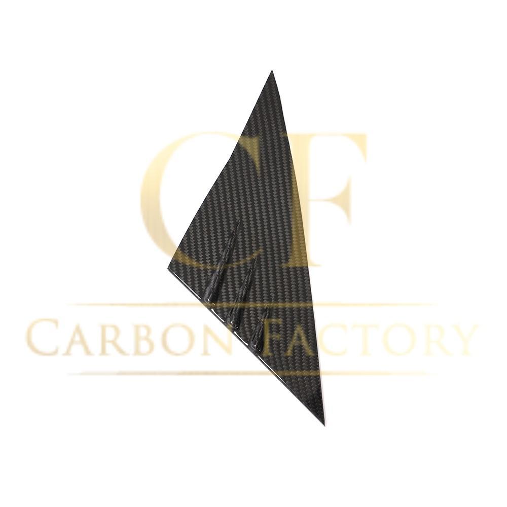 Tesla Model 3 Carbon Fibre A Pillar Window Covers 16-20-Carbon Factory