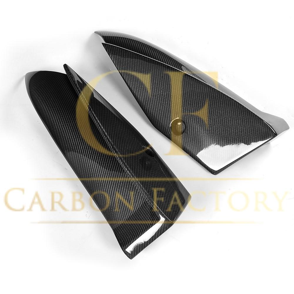 Tesla Model S Carbon Fibre Rear Diffuser Extensions 14-15-Carbon Factory