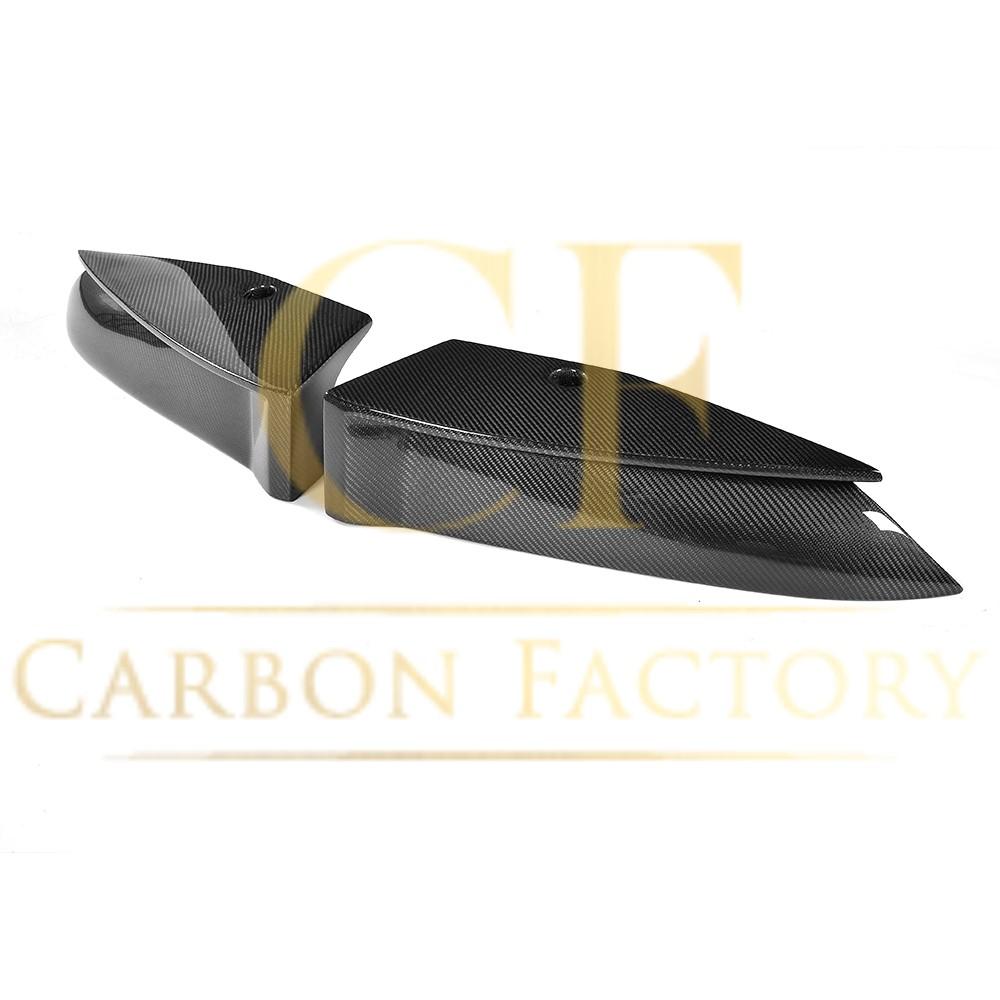 Tesla Model S Carbon Fibre Rear Diffuser Extensions 14-15-Carbon Factory