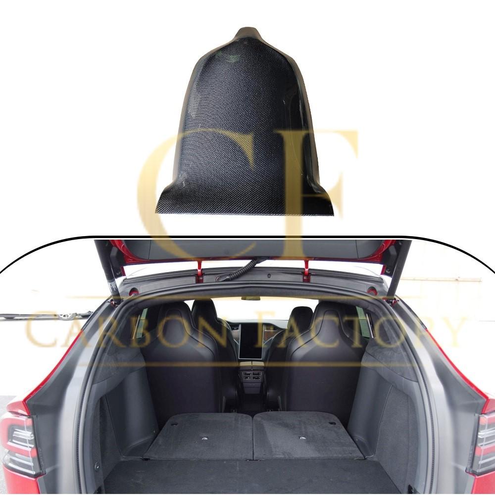 Tesla Model X Carbon Fibre Seat Covers 16-Present-Carbon Factory