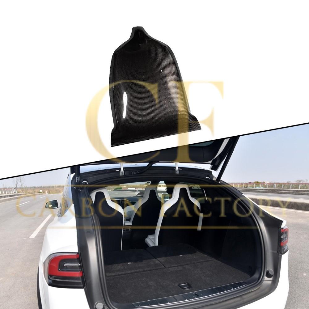 Tesla Model X Carbon Fibre Seat Covers 16-Present-Carbon Factory