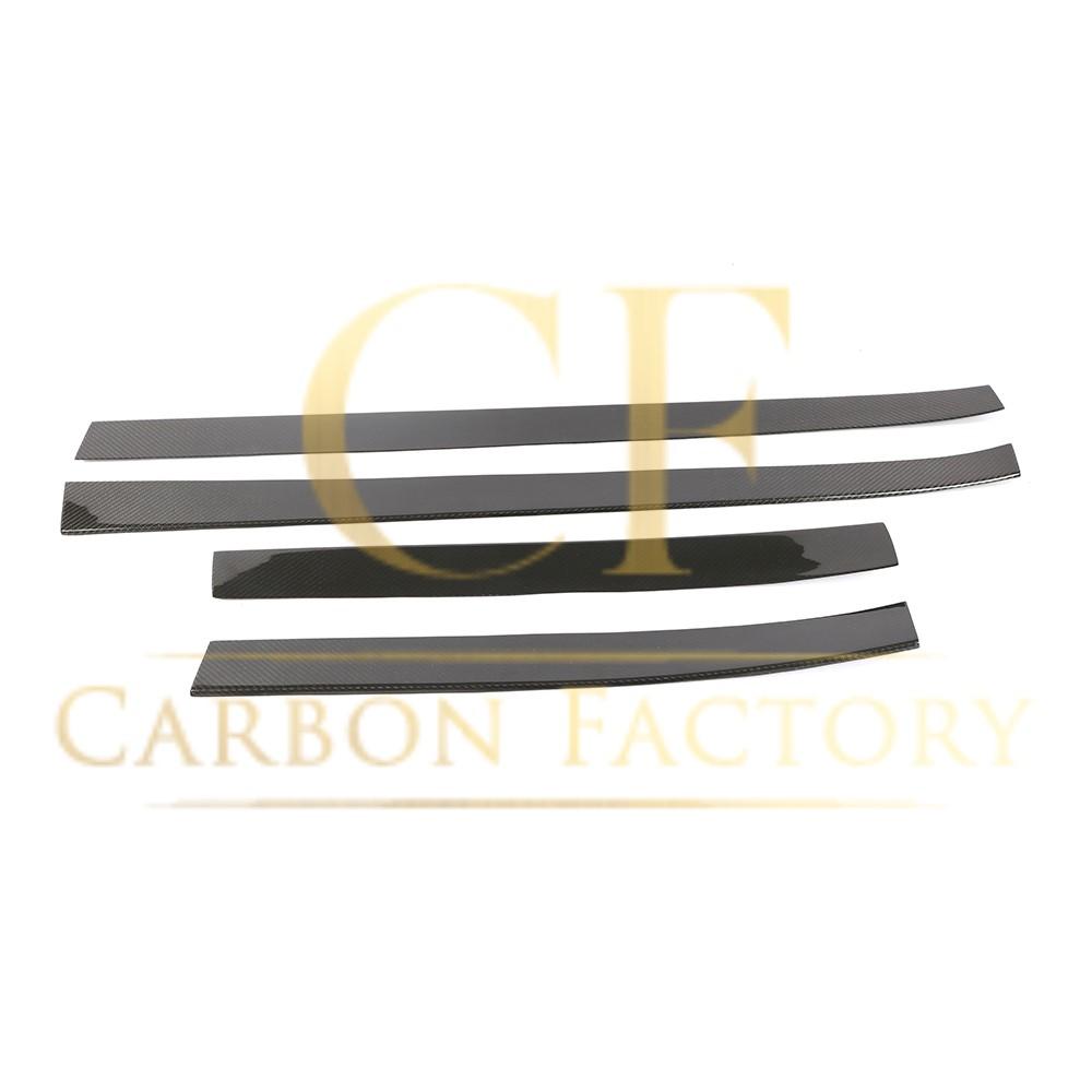 Tesla Model X Dry Carbon Door Side Trim Covers 16-Present-Carbon Factory