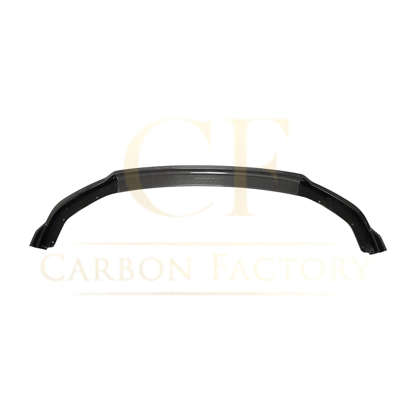 VW Polo MK6 GTI V Style Carbon Fibre Front Splitter 17-20-Carbon Factory